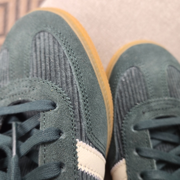 Adidas Spezial Teal and White Sneakers - Picture 3 of 6